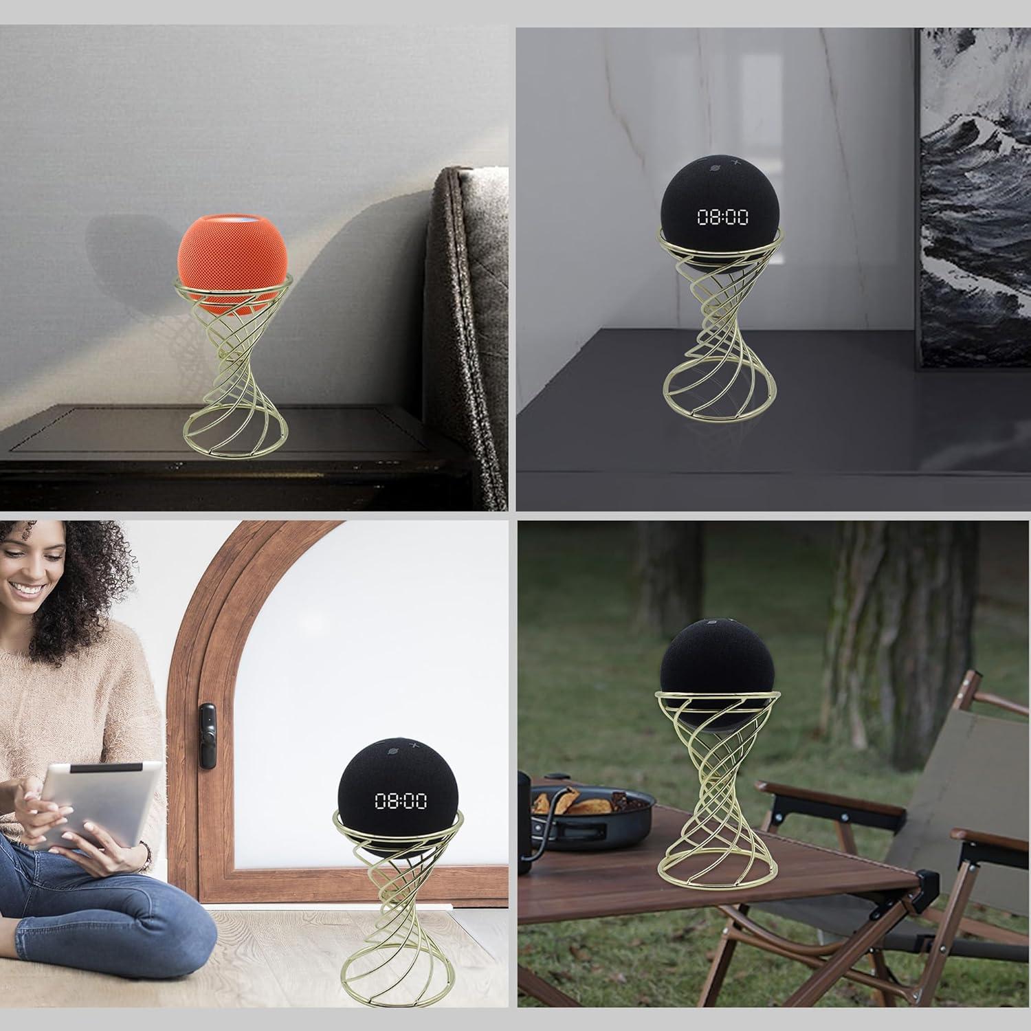 Soporte Decorativo para Altavoz Inteligente Dutiplus Bronce