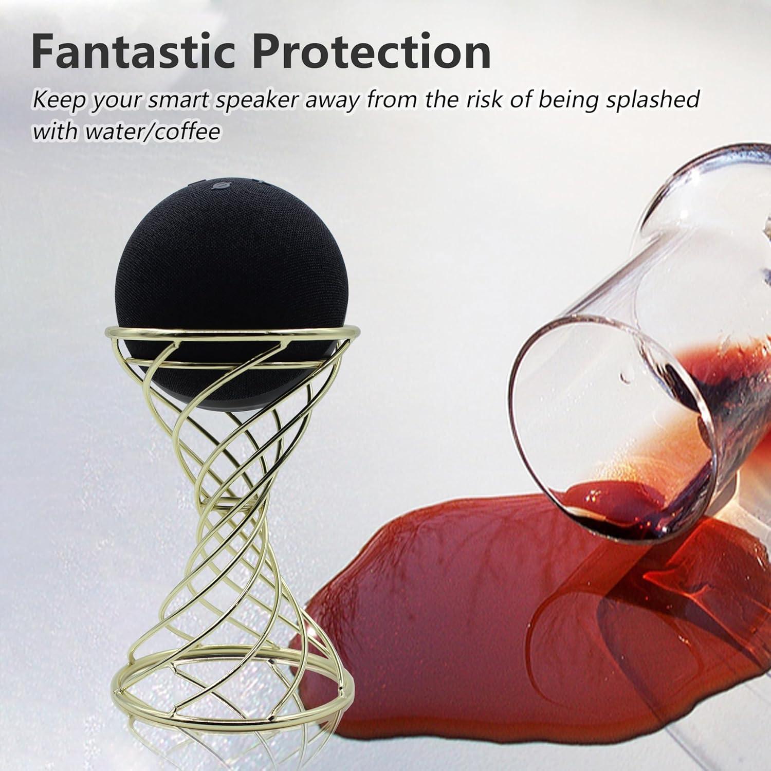 Soporte Decorativo para Altavoz Inteligente Dutiplus Bronce