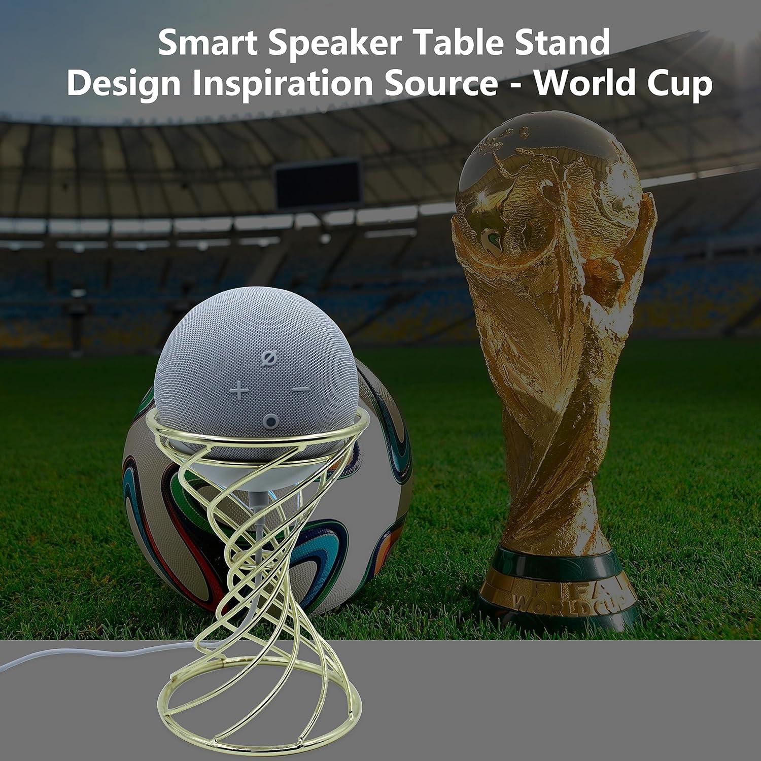 Soporte Decorativo para Altavoz Inteligente Dutiplus Bronce