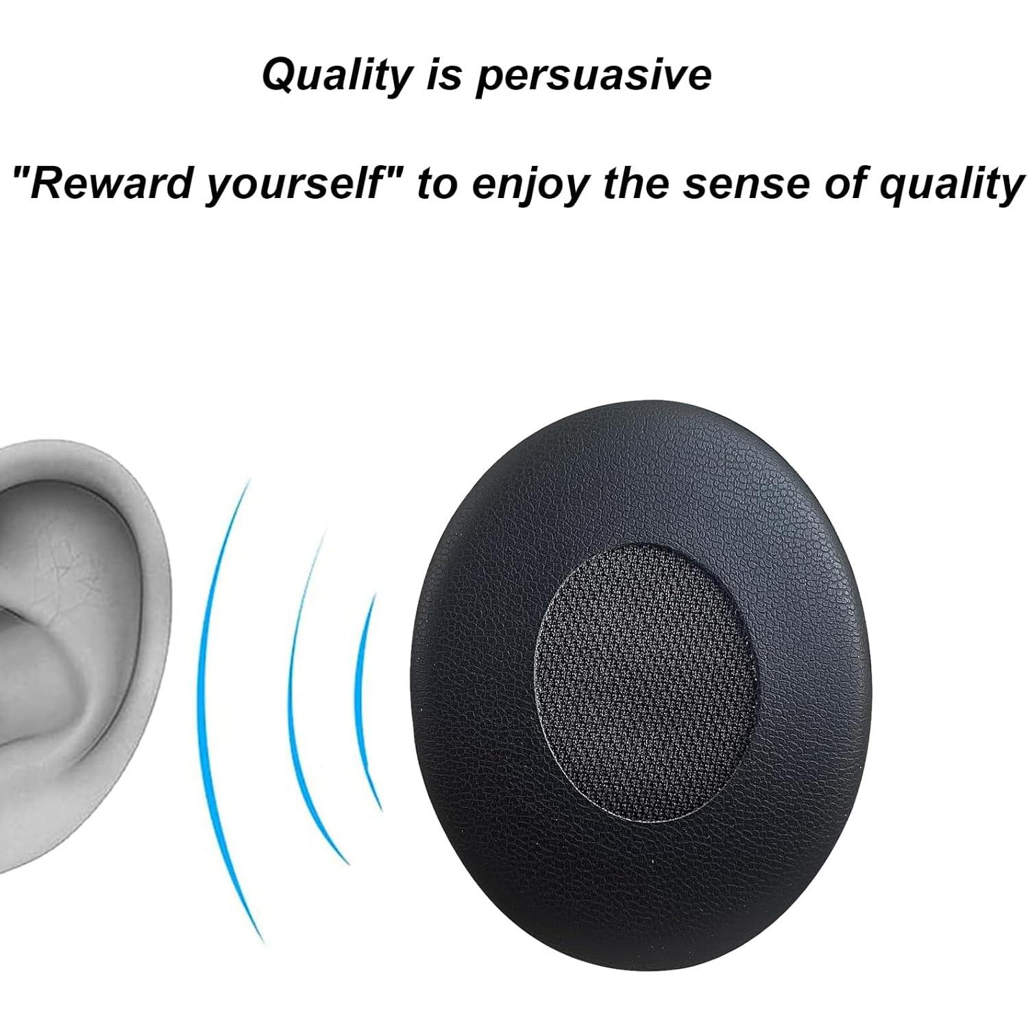 Almohadillas de Reemplazo Bose QC3 Espuma de Memoria - Negro