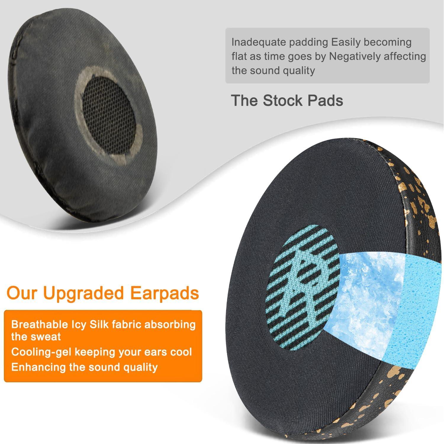 Almohadillas de Gel Refrigerante SOULWIT para Auriculares Bose OE2