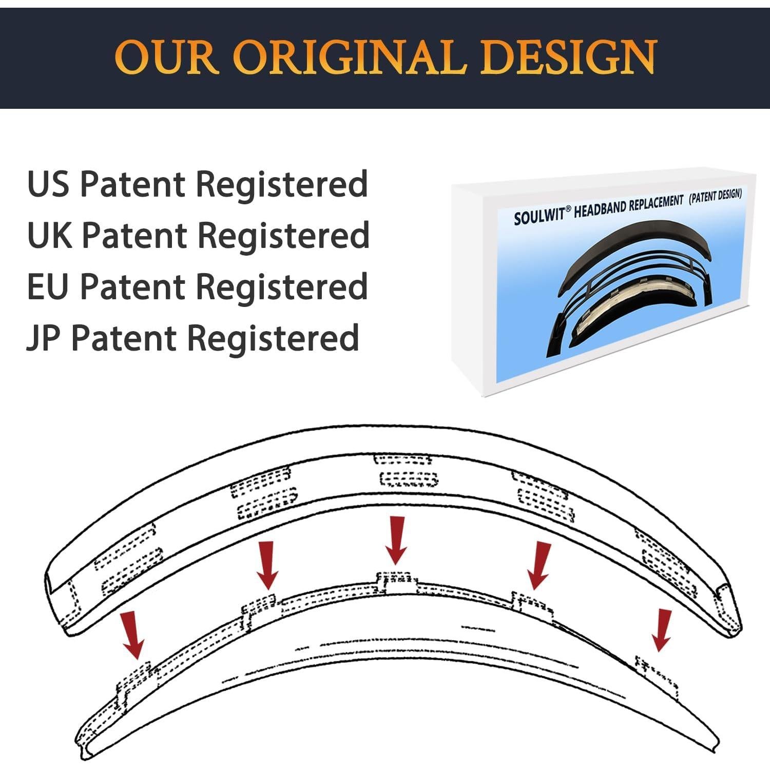 Funda de diadema SOULWIT para auriculares Bose OE2 y SoundTrue OE