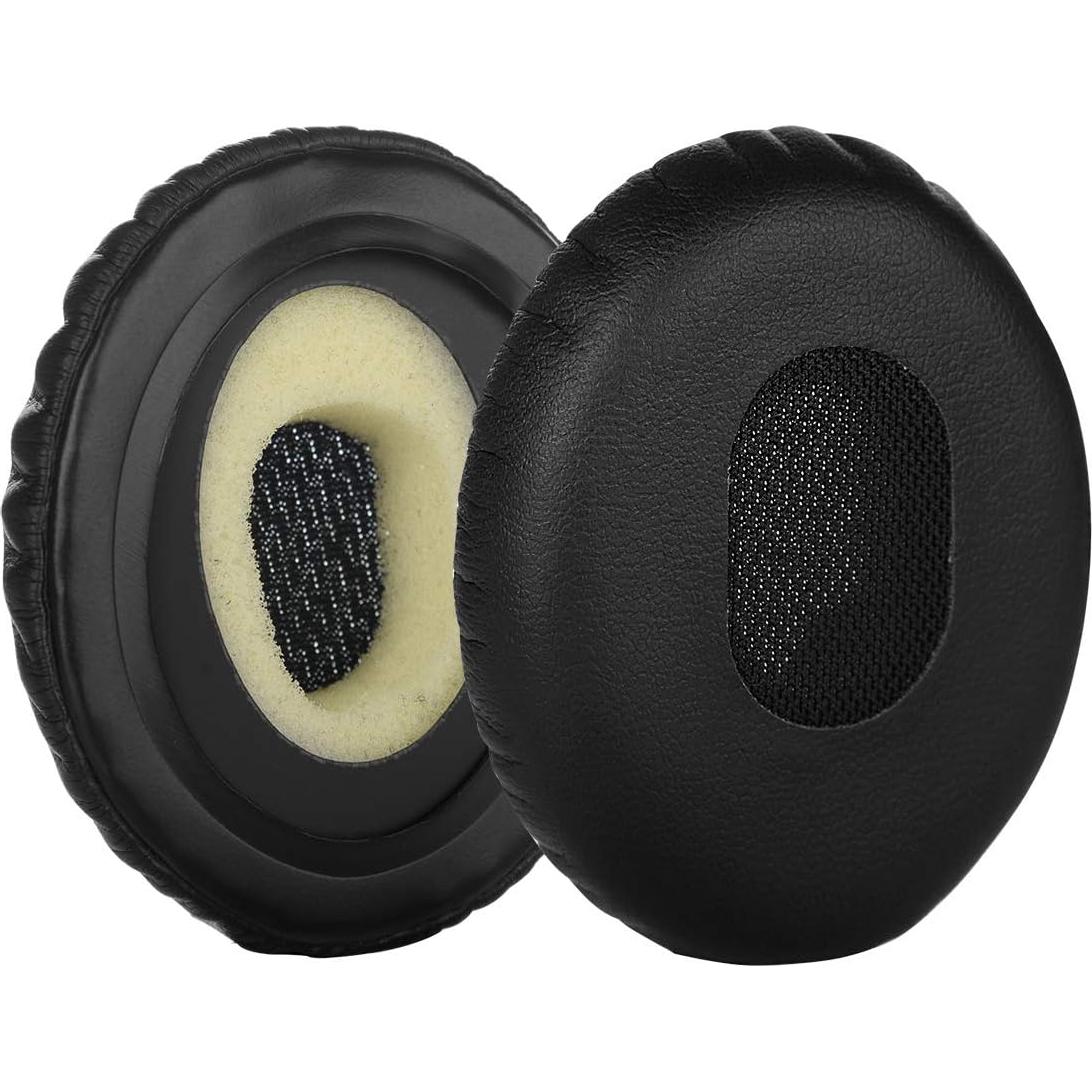 Almohadillas de Reemplazo Geekria para Auriculares Bose OE2, Negro