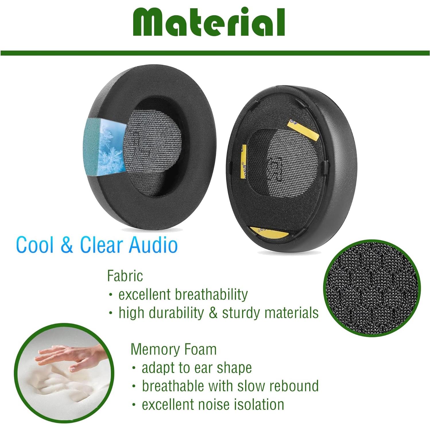 Almohadillas de Gel Refrigerante Gobelieve para Bose QC Ultra