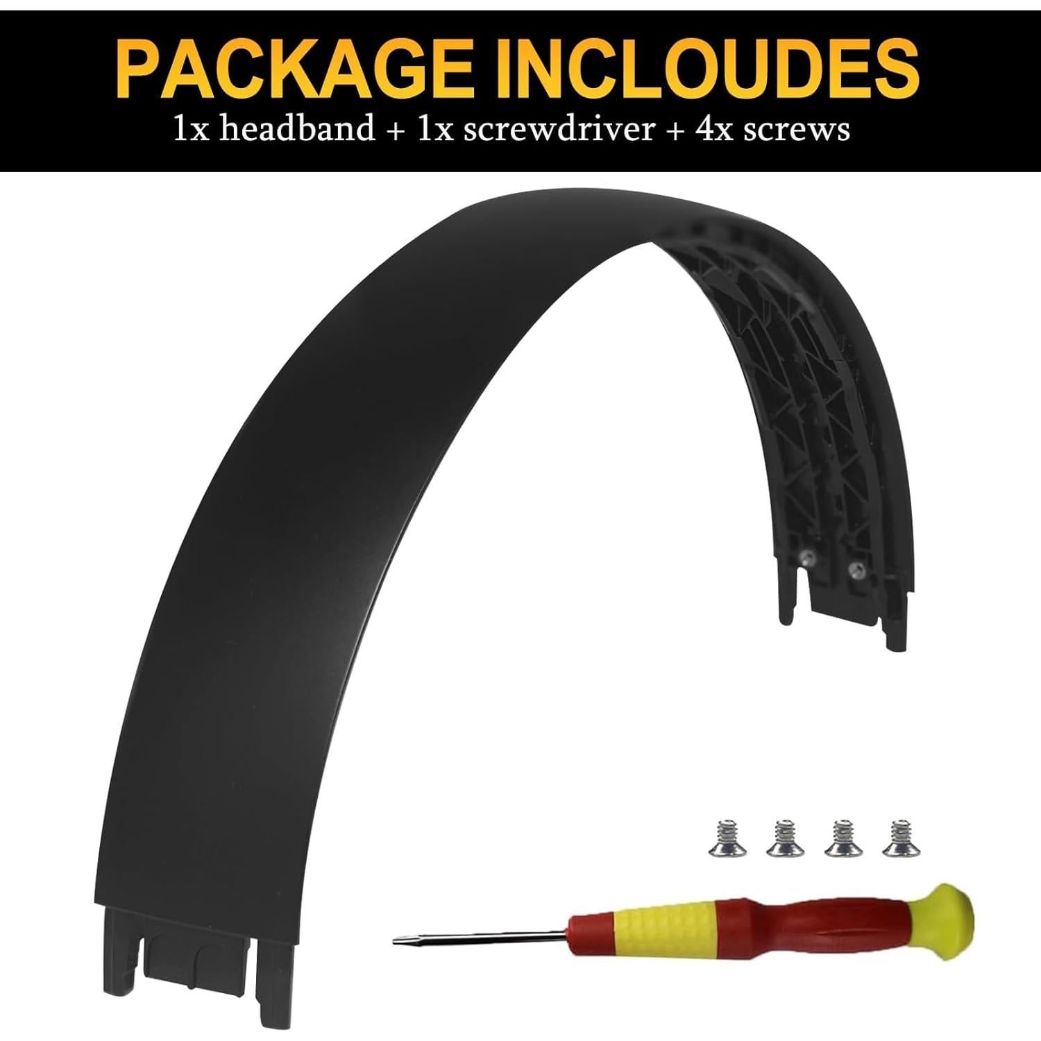 Kit de Repuesto Banda para Auriculares Beats Solo 4 - Negro Mate