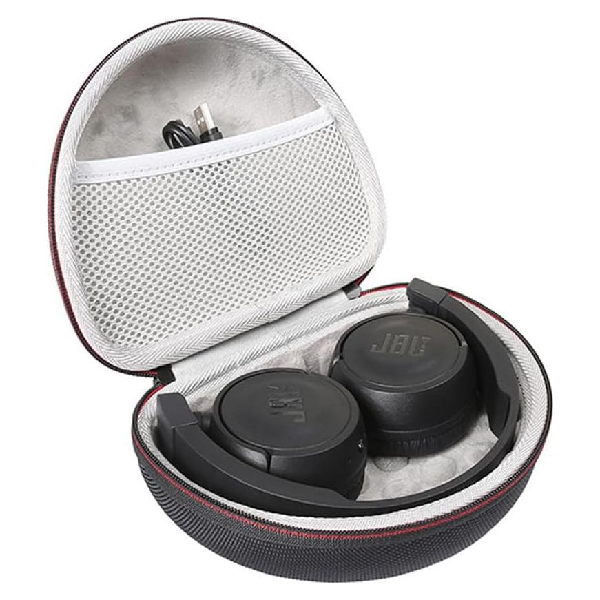 Funda Dura para Auriculares JBL y Sony - Negro Gris