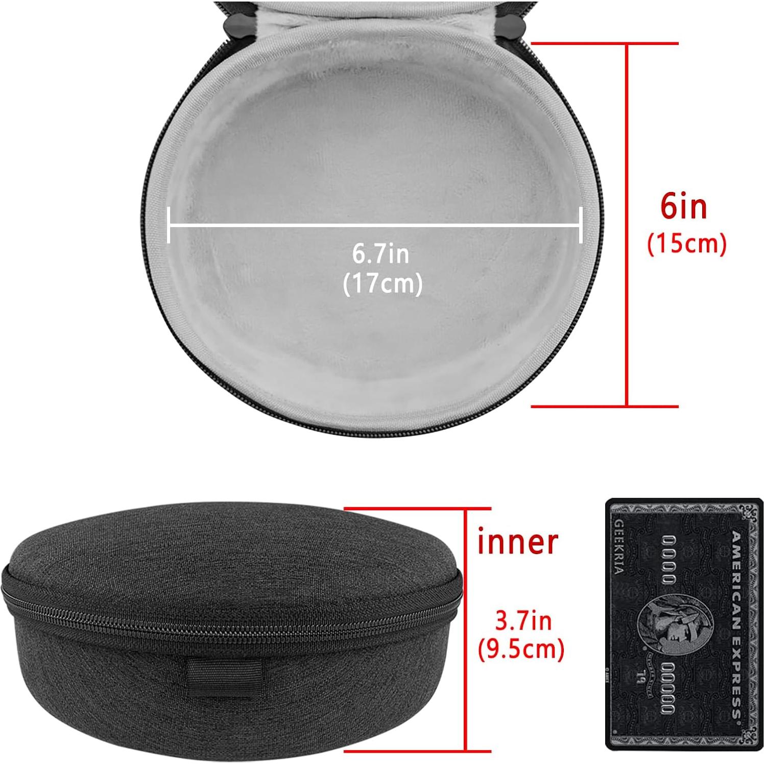 Funda Dura para Auriculares Geekria Gris Compatible Sony WH-1000XM4