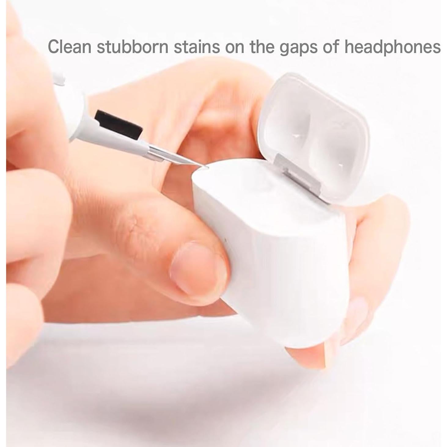 Kit de limpieza multifuncional para AirPods Pro y iPhone - Blanco