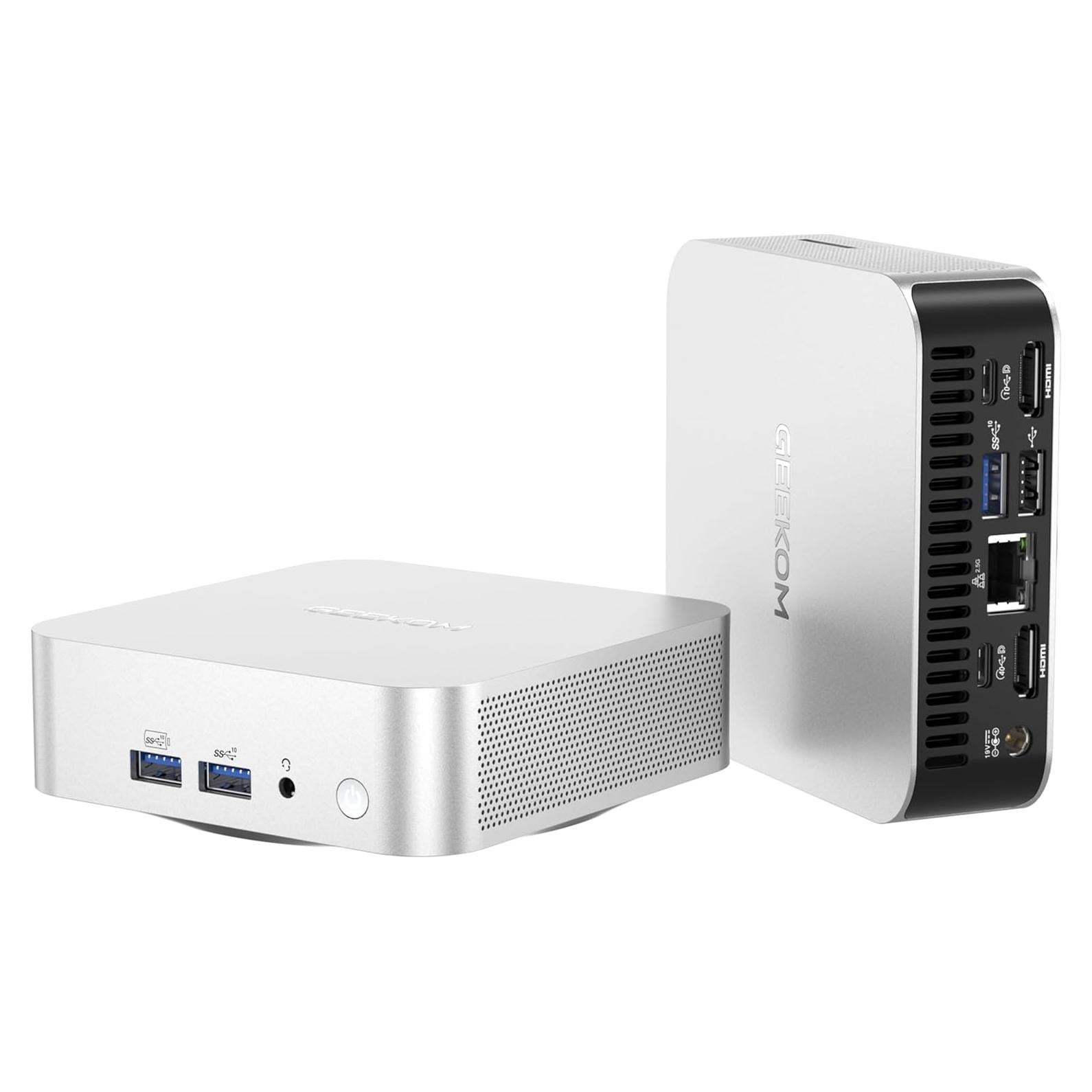 Mini PC GEEKOM A8, Ryzen 9 8945HS, 32GB RAM, 2TB SSD