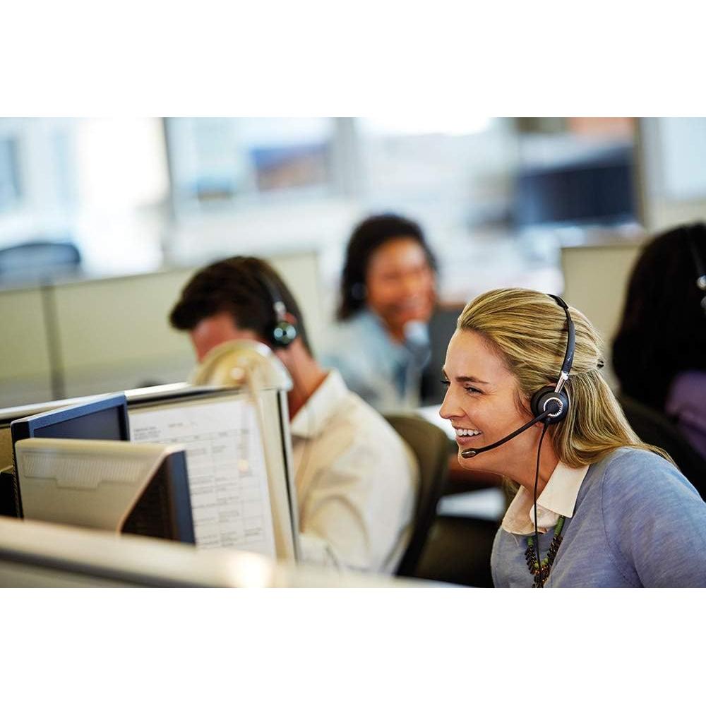 Auricular Jabra BIZ 2400 II QD Duo NC con Cancelación de Ruido