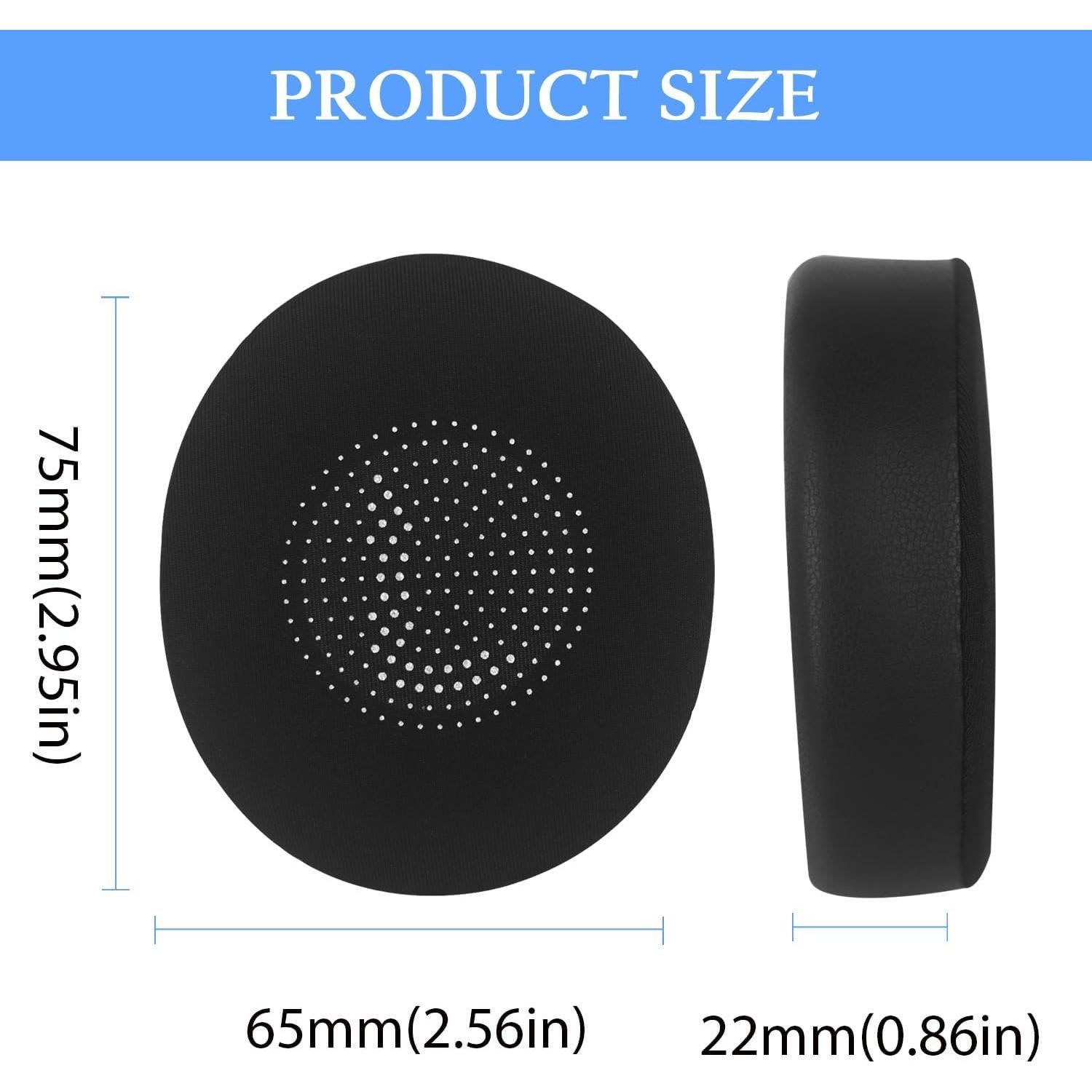 Almohadillas de Gel para Auriculares Jabra Evolve2 65/40/Elite 45h