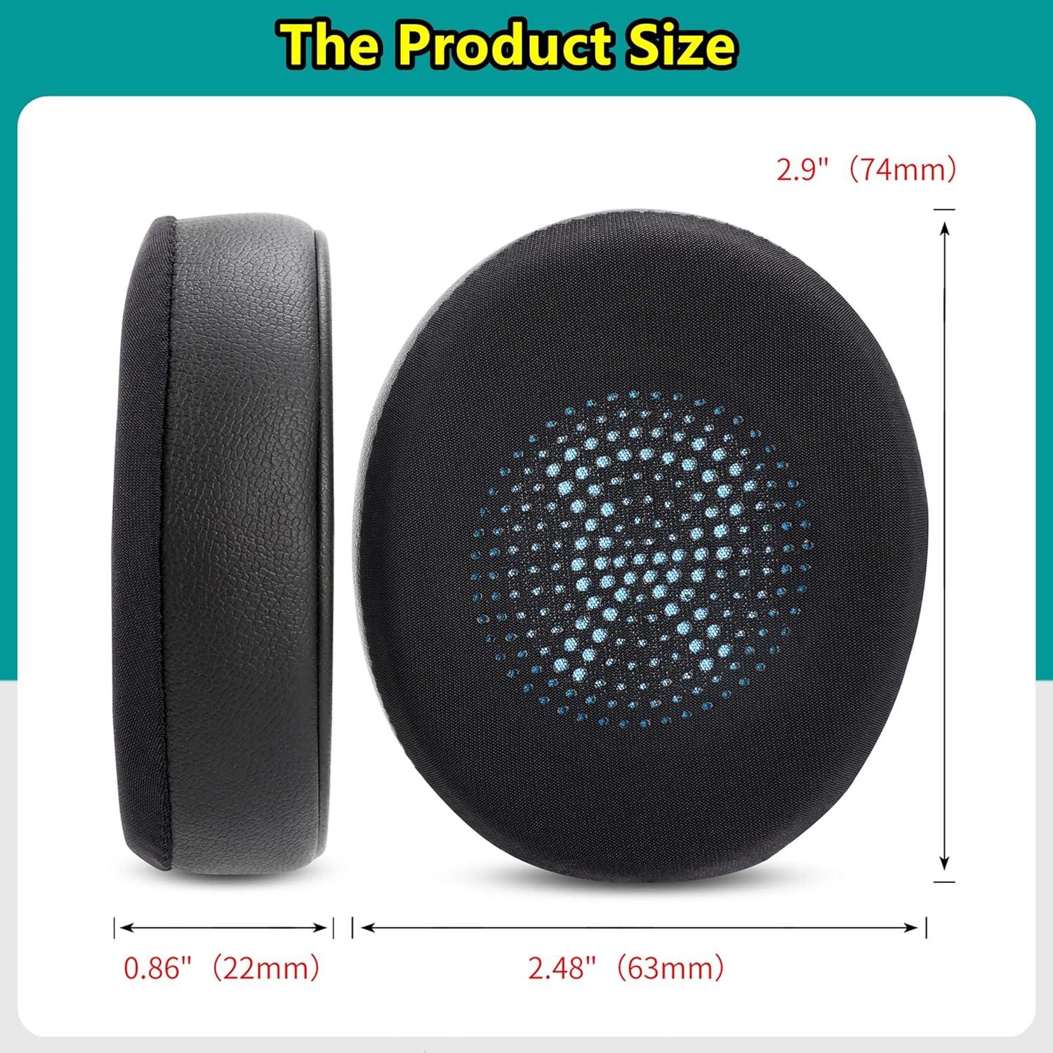 Almohadillas de Gel Refrigerante YDYBZB para Jabra Elite 45h y Evolve2