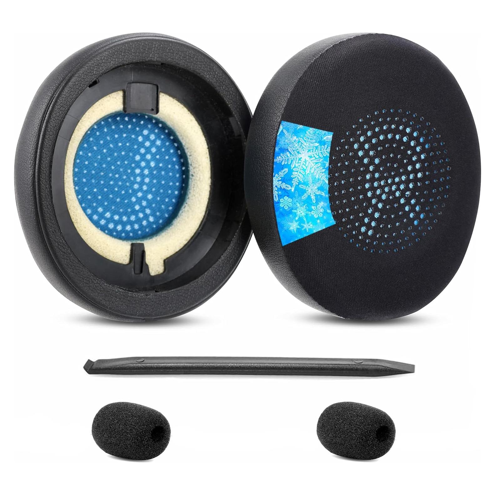 Almohadillas de Gel Refrigerante TaiZiChangQin para Jabra Evolve2 65/40 y Elite 45h