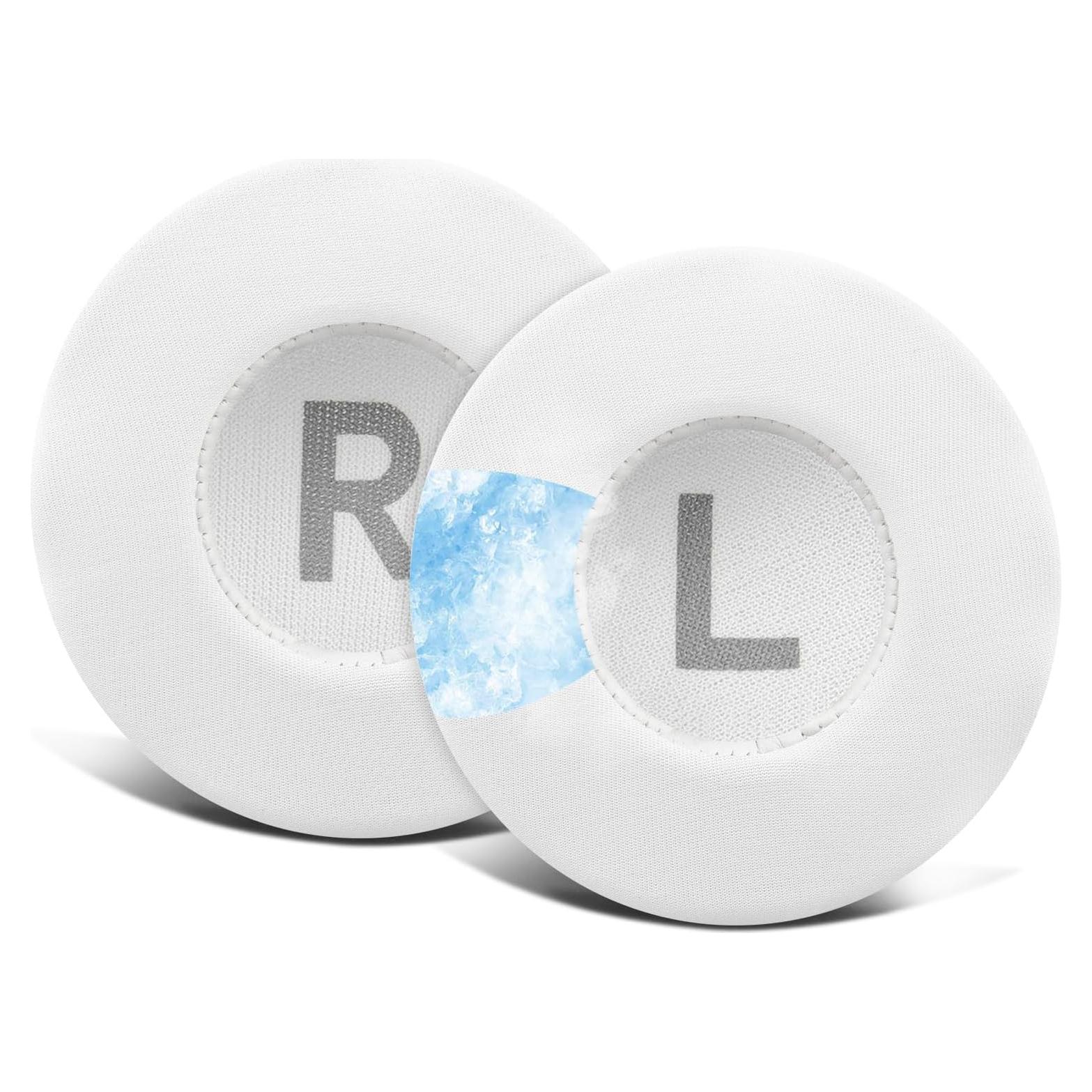 Almohadillas de Gel Refrigerante SOULWIT para Auriculares Jabra Move/Elite 25h - Blanco