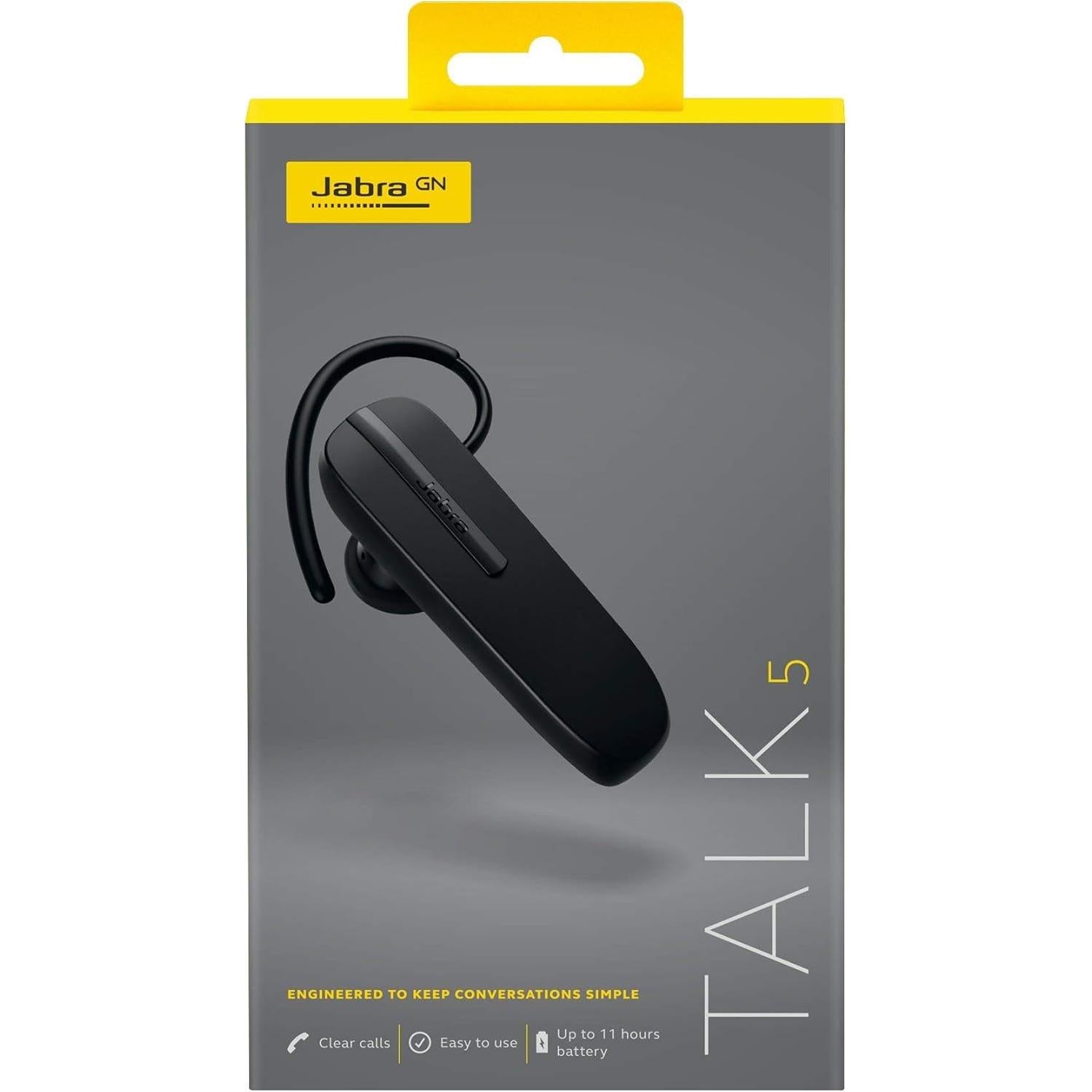 Auricular Bluetooth Jabra Talk 5 - Llamadas Manos Libres 11h
