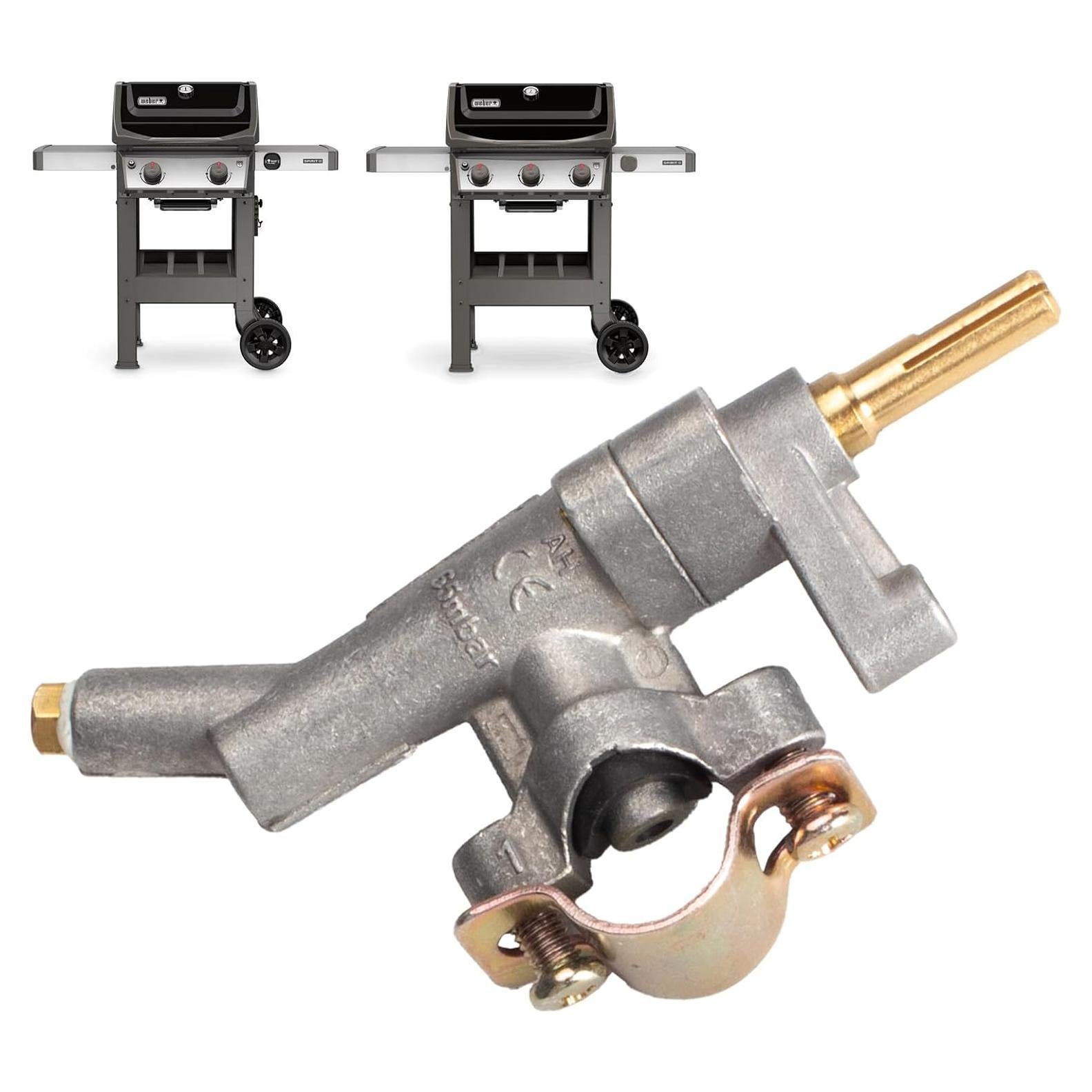 Válvula de Control de Quemador Principal PETKAO para Weber Spirit II