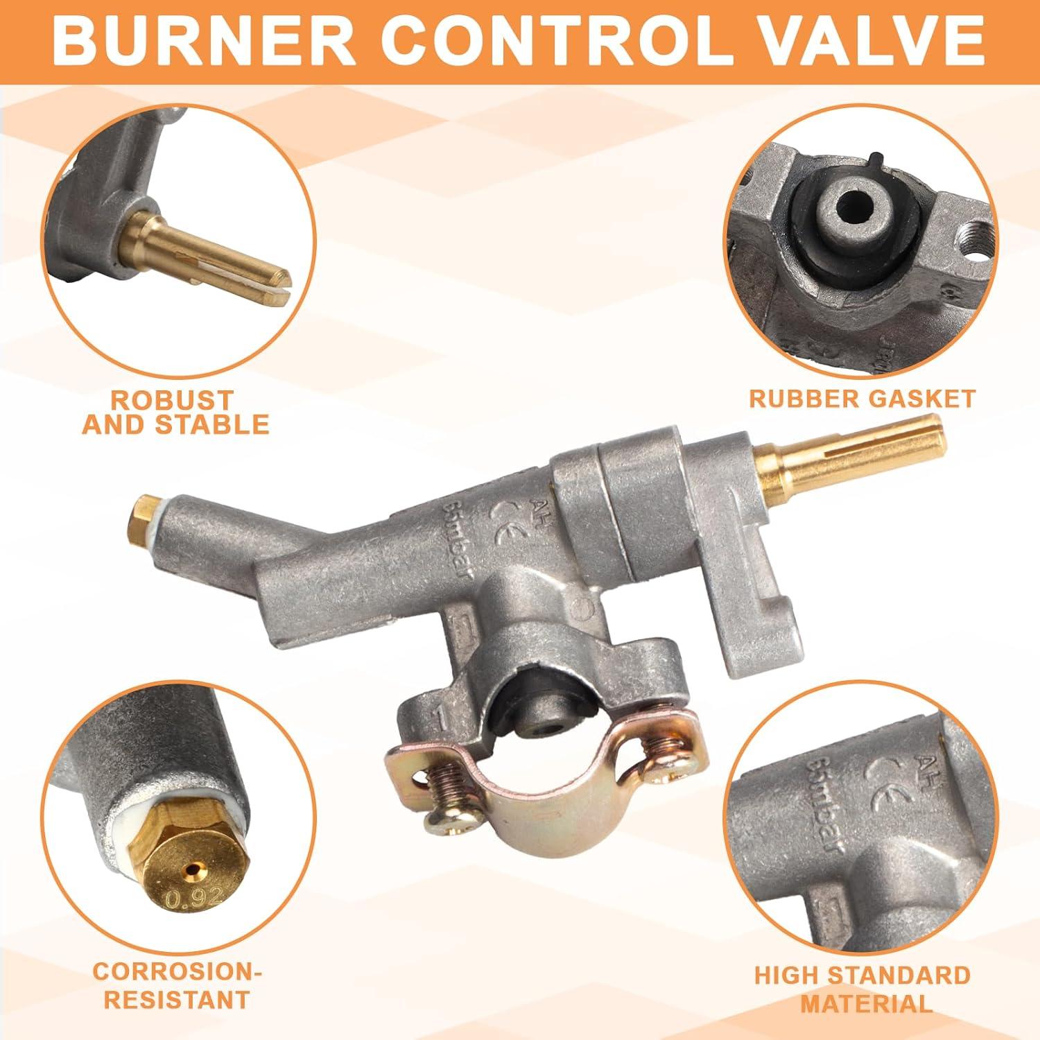 Válvula de Control de Quemador Principal PETKAO para Weber Spirit II