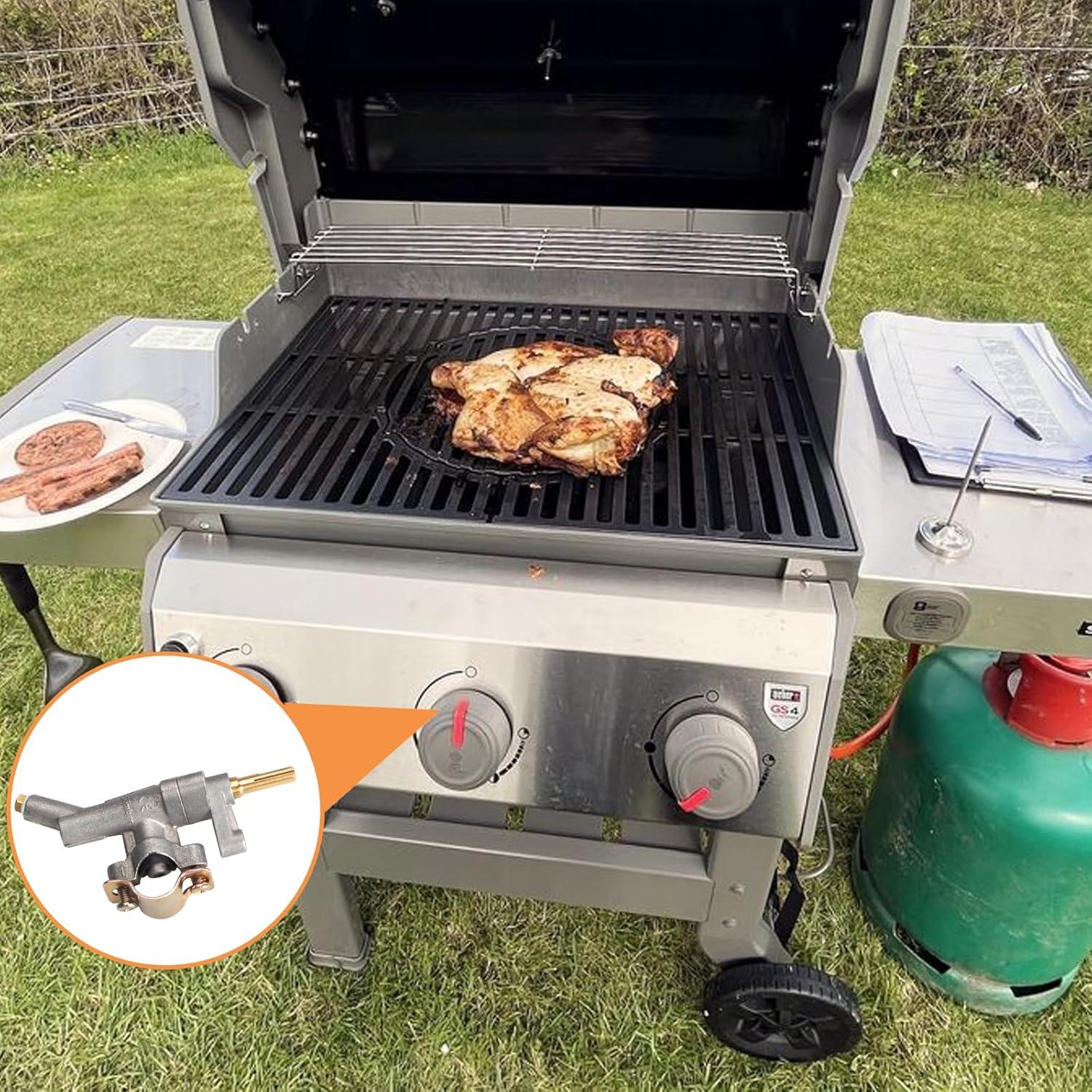 Válvula de Control de Quemador Principal PETKAO para Weber Spirit II