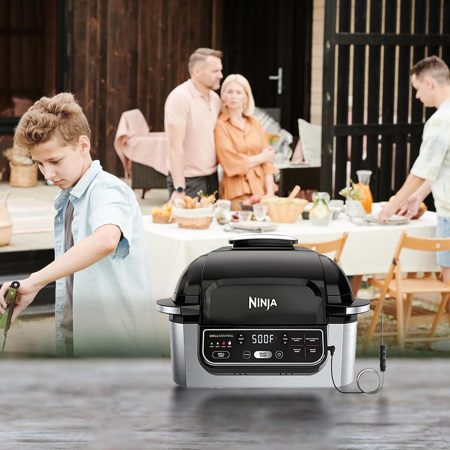 Sonda de Carne Ninja AG400 AG450 5-en-1 Acero Inoxidable