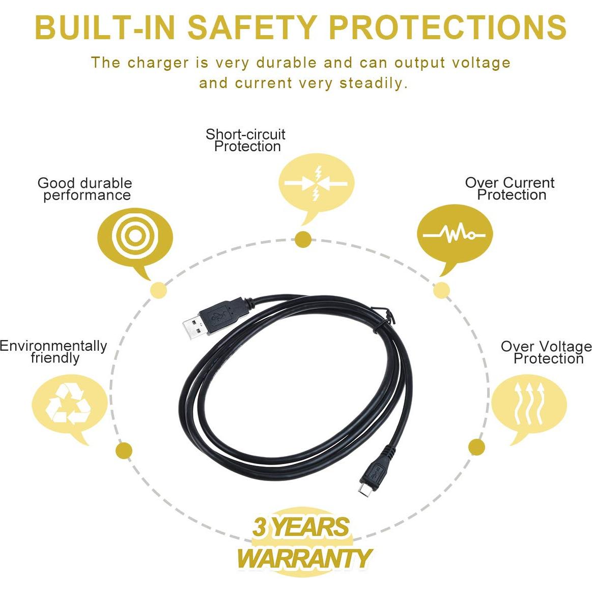 Cable de carga Micro USB 1.52m Audio-Technica ATH-S200BT