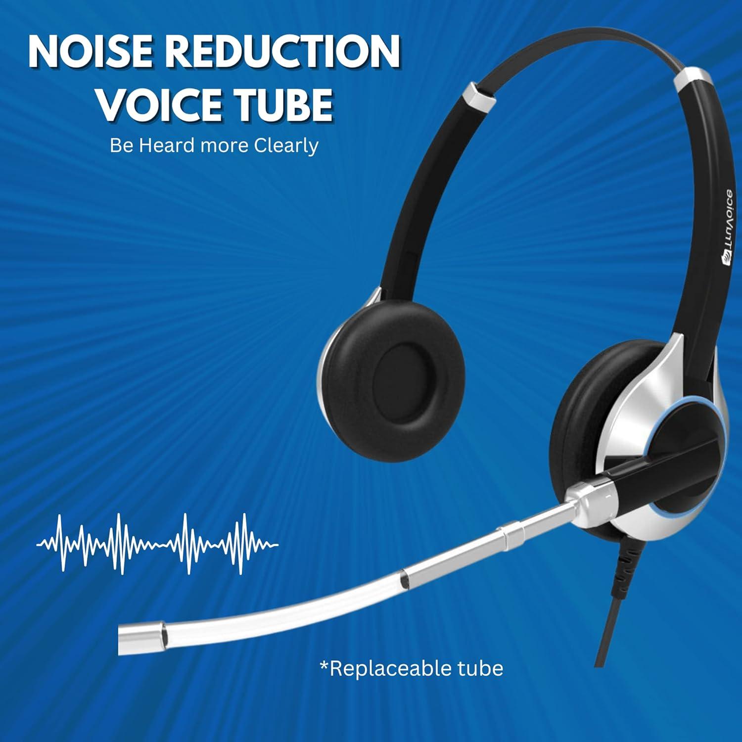 Auricular TruVoice HD-350 con Reducción de Ruido y U10P