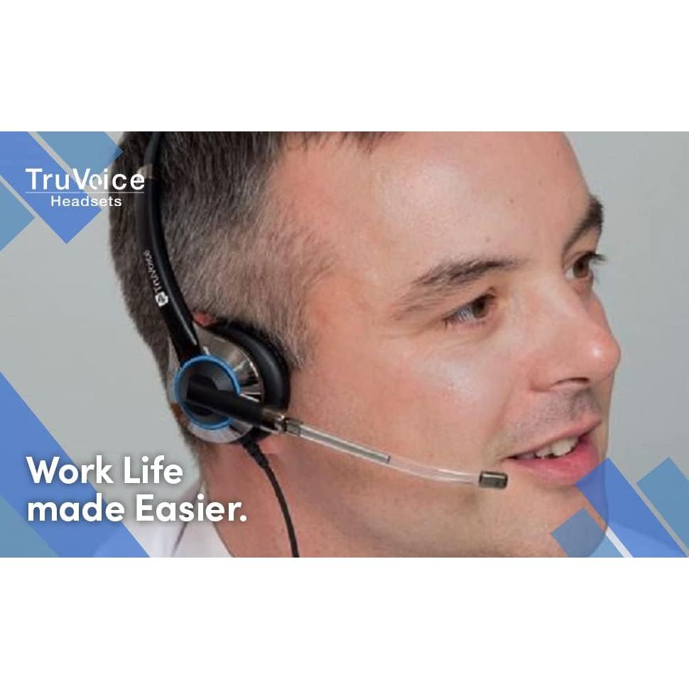 Auricular TruVoice HD-350 con Reducción de Ruido y U10P