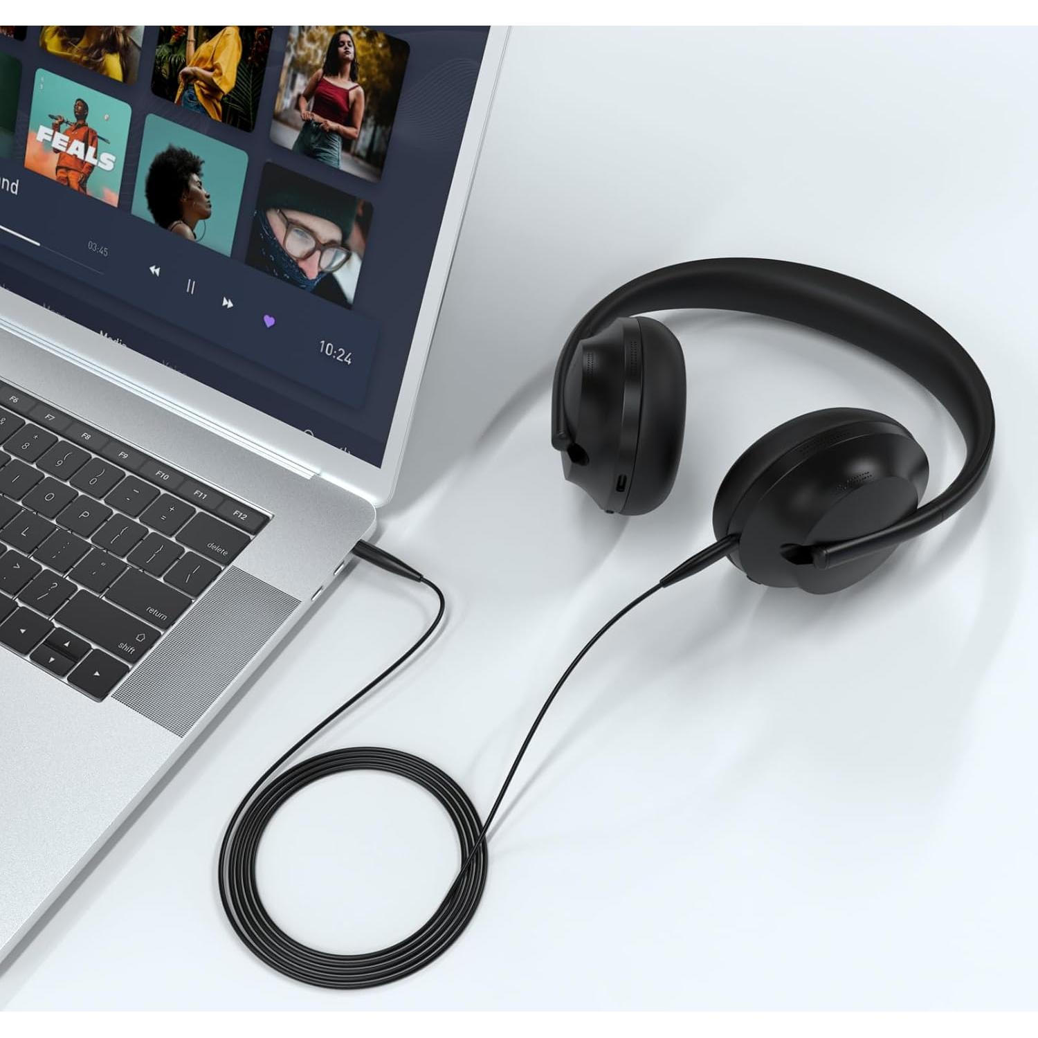 Cable de audio 2.5mm a 3.5mm Gneinour para Bose y JBL