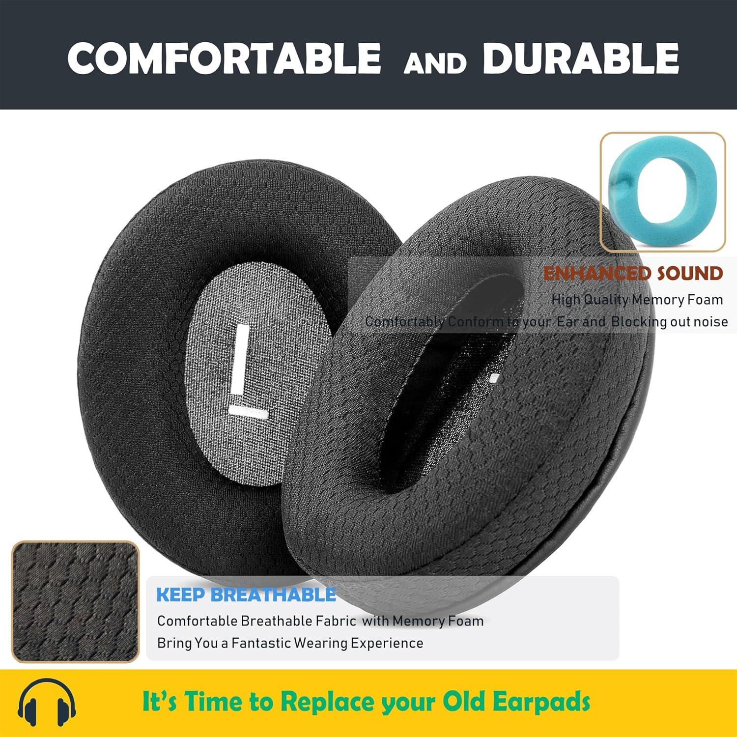 Cojines de Repuesto HTINDUSTRY para Auriculares Cowin E8