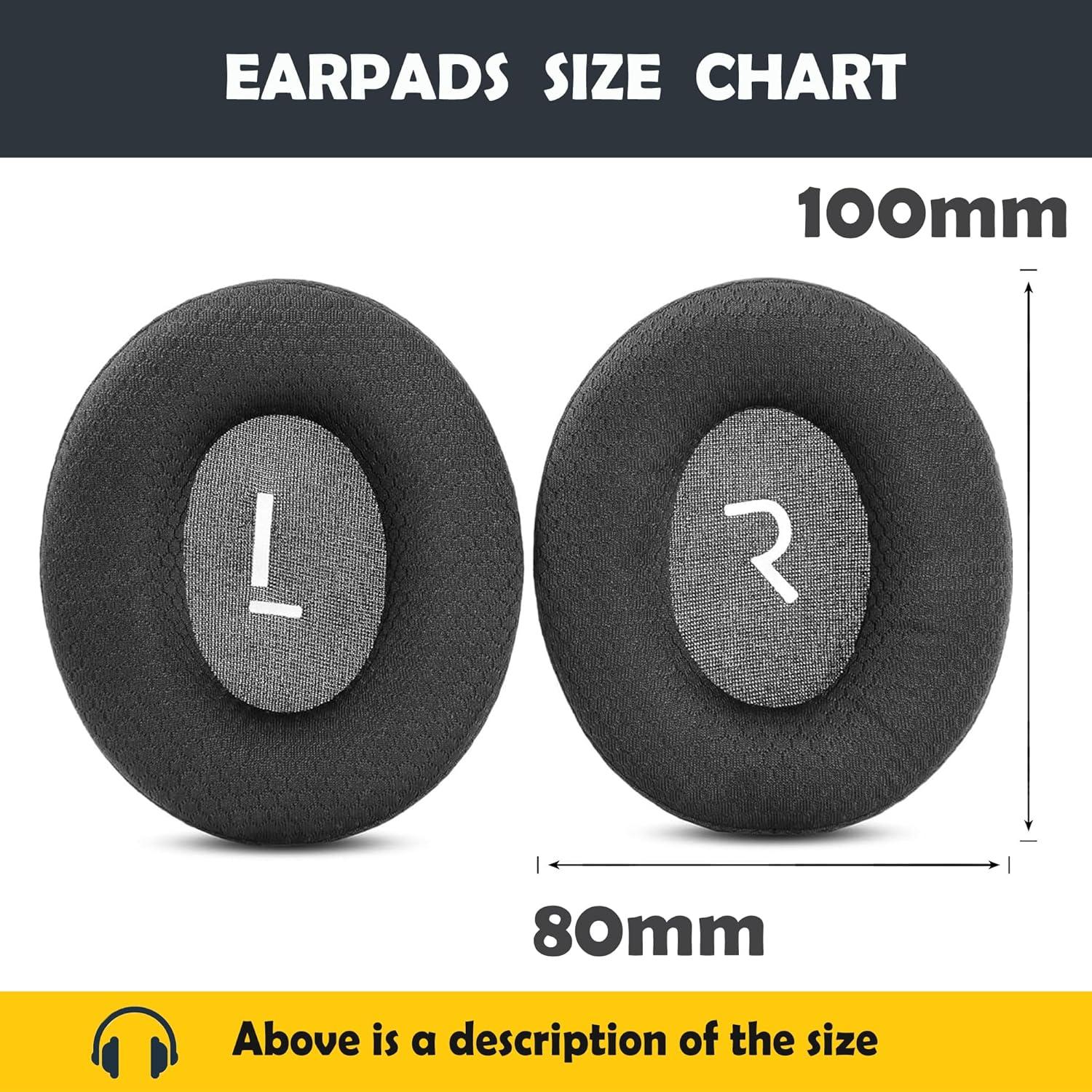 Cojines de Repuesto HTINDUSTRY para Auriculares Cowin E8