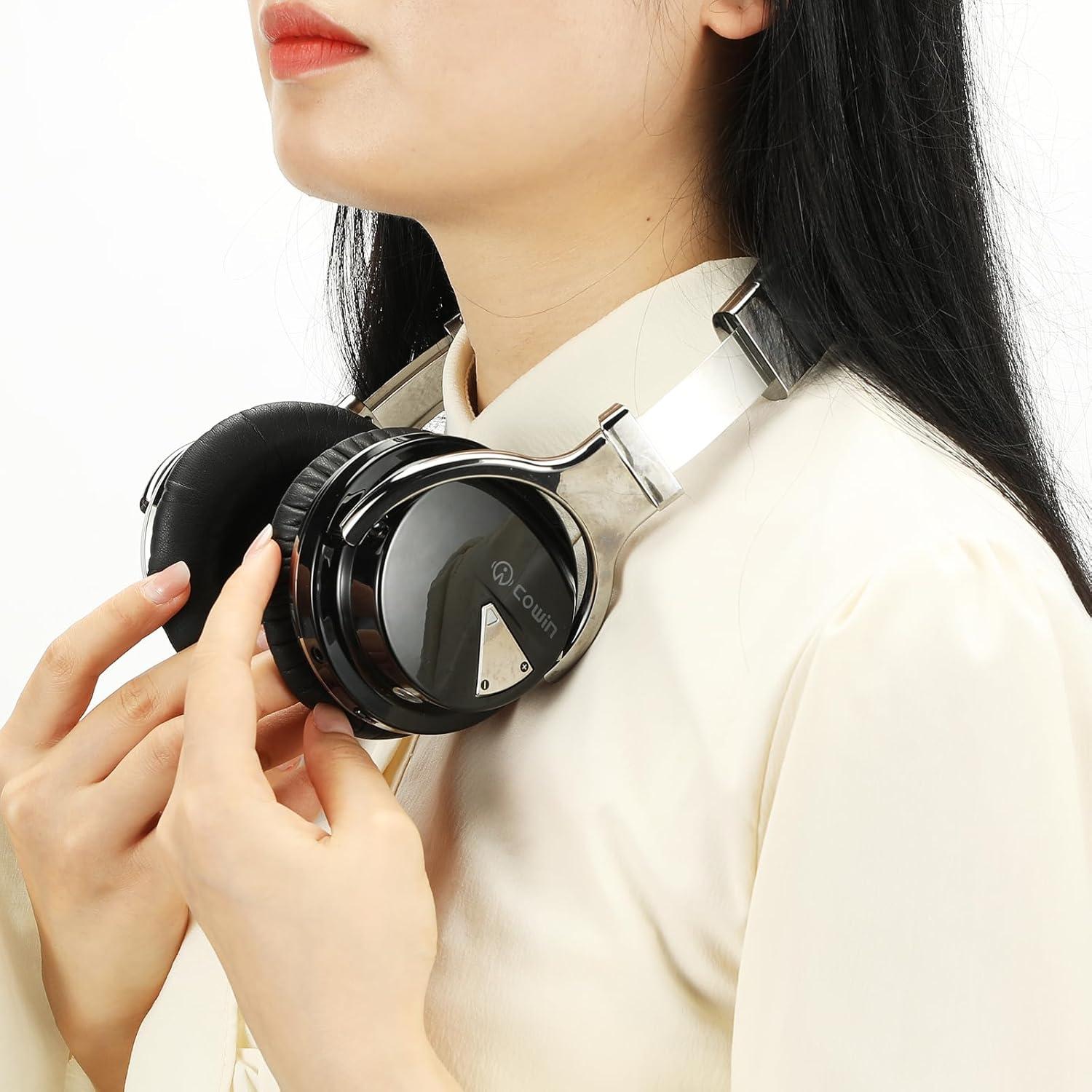 Cojines de Repuesto Damex para Auriculares Cowin E7/E7 Pro Negro