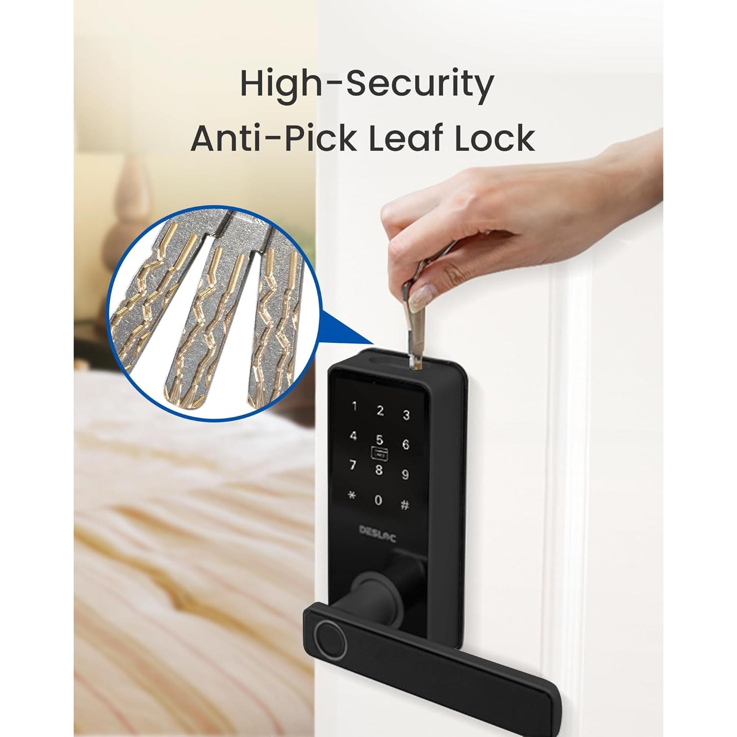 Cerradura Inteligente DESLOC B200L Biométrica Control APP