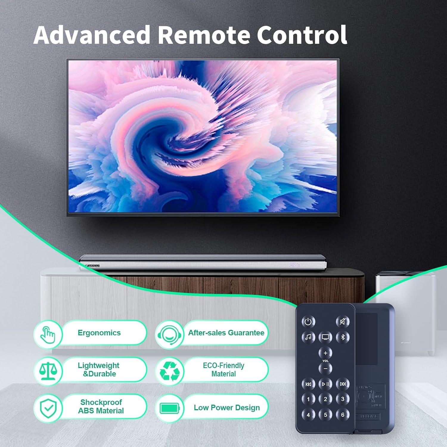 Control Remoto Reemplazo para Bose SoundBar 500/600/900