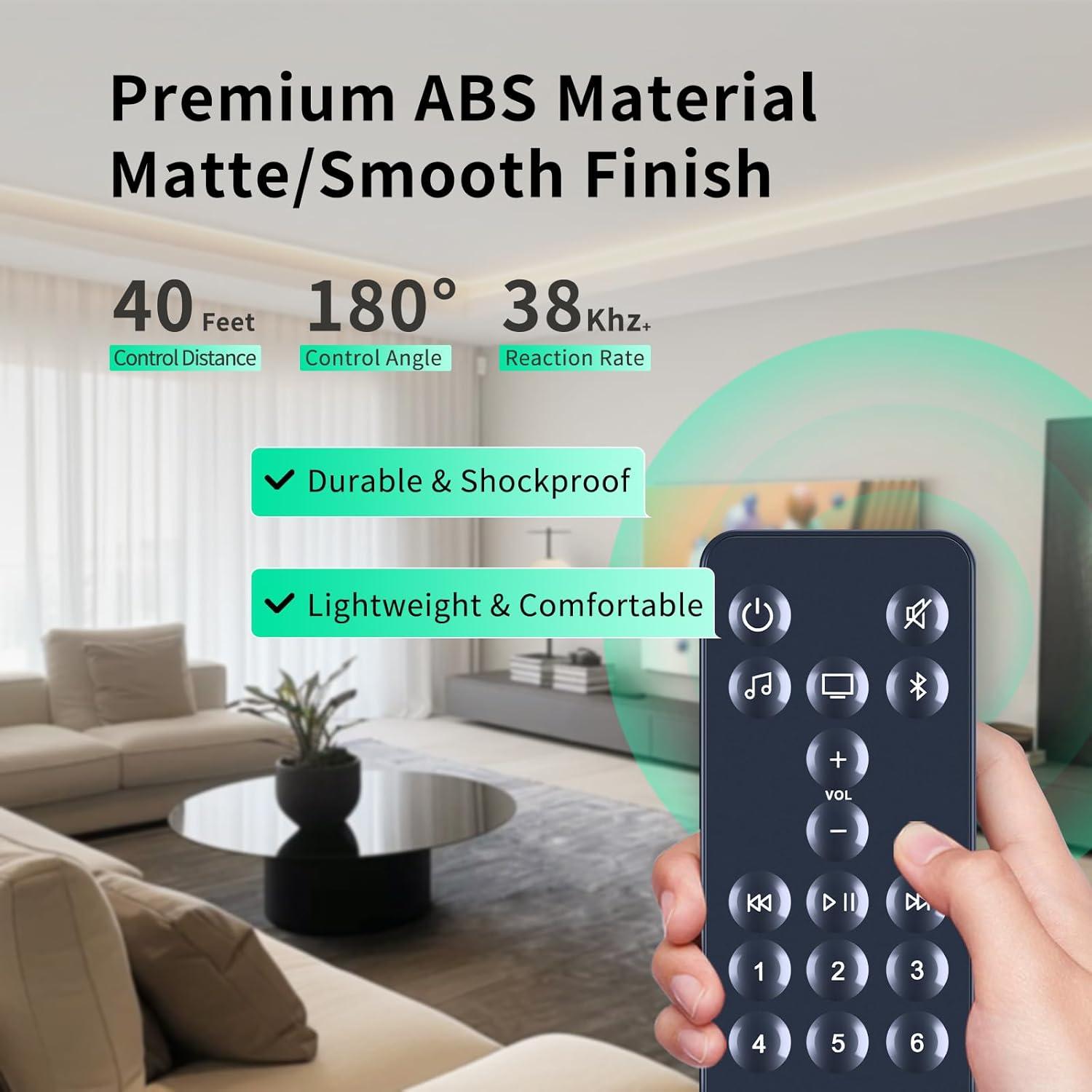 Control Remoto Reemplazo para Bose SoundBar 500/600/900