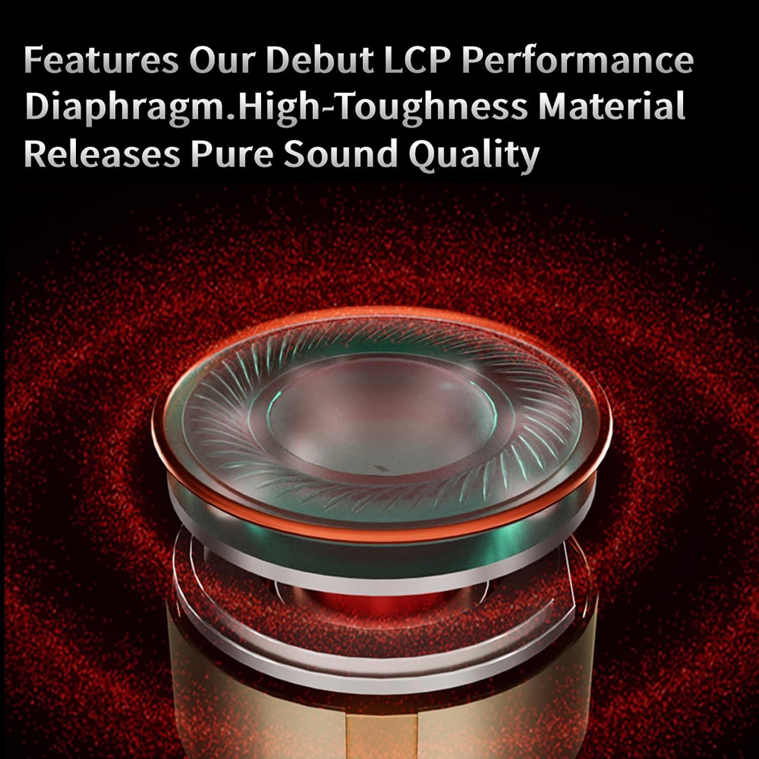 Auriculares In-Ear CCA Phoenix, Sonido HiFi y Graves Profundos