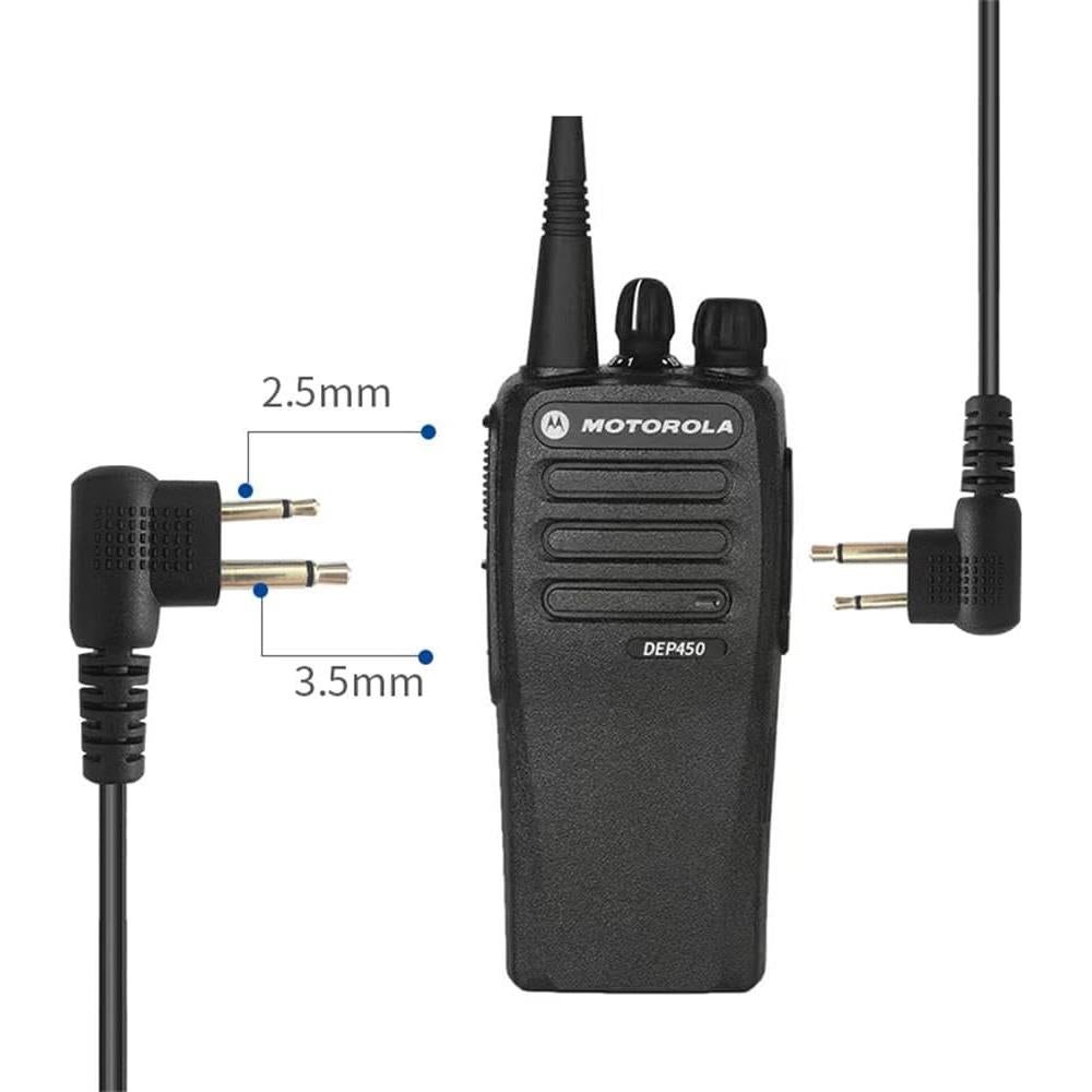Auriculares de Radio de Dos Vías LSENG D-M con Micrófono - Paquete de 10