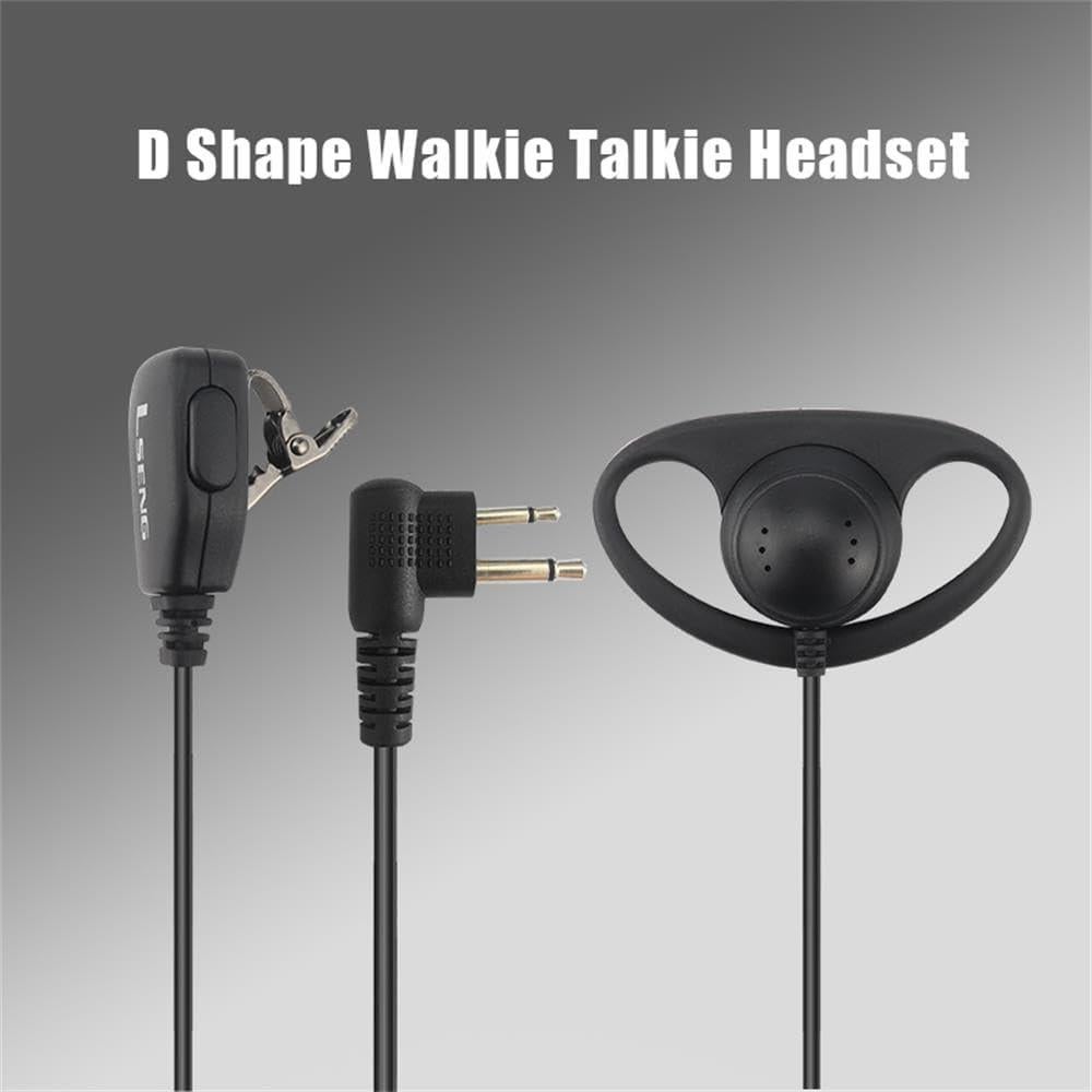 Auriculares de Radio de Dos Vías LSENG D-M con Micrófono - Paquete de 10