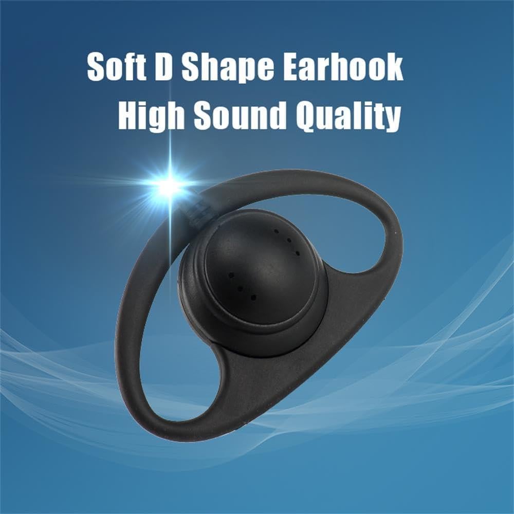 Auriculares de Radio de Dos Vías LSENG D-M con Micrófono - Paquete de 10