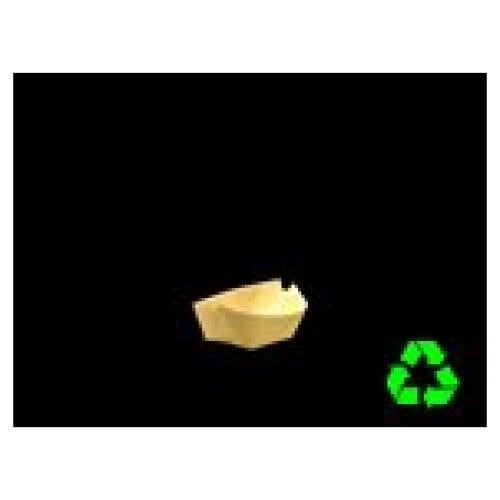 Bandejas de Barco de Madera Biodegradables PackNwood 500 pcs