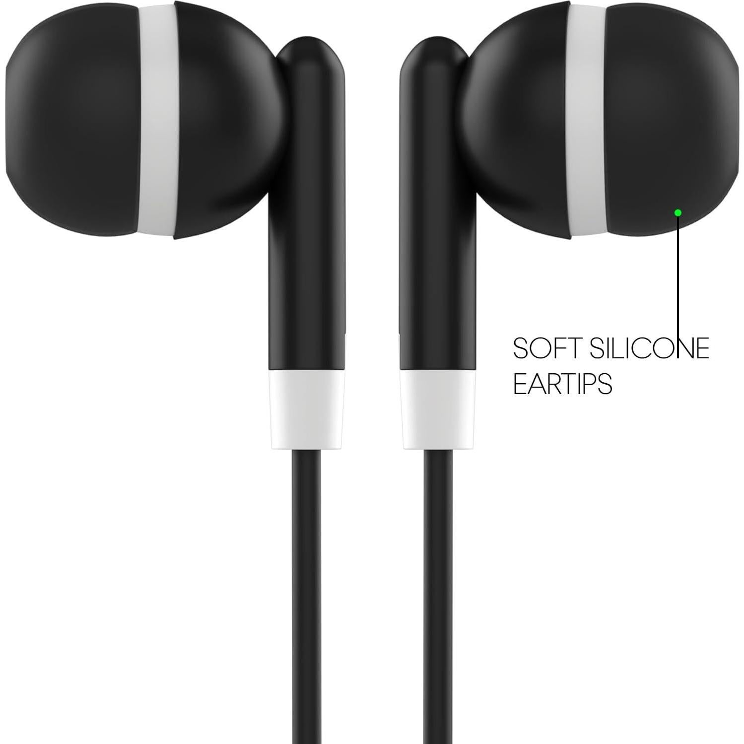 Auriculares Maeline A2J-PRO Estéreo 30 Pack Multicolores 1.22m