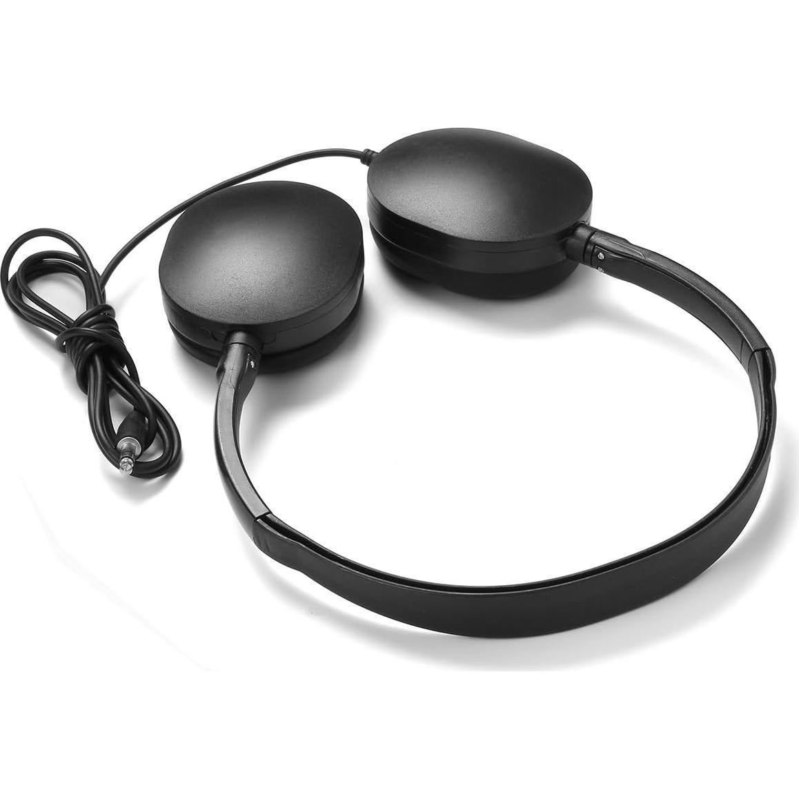 Auriculares Kaysent KHP Negros - 10 Unidades para Escuela y Viaje