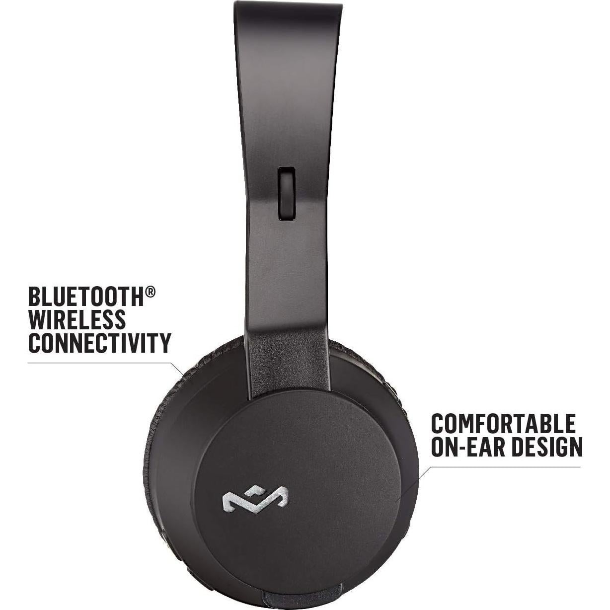 Auriculares Inalámbricos Bluetooth House of Marley Rebel Negro