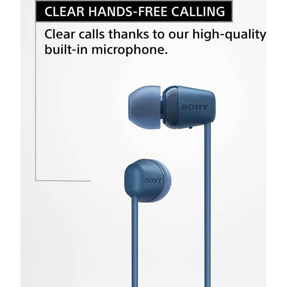 Auriculares In-Ear Inalámbricos Sony WI-C100 Bluetooth Negro