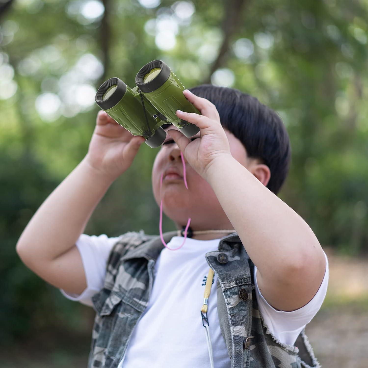 Paquete de 50 Binoculares Jiuguva para Niños Multicolor