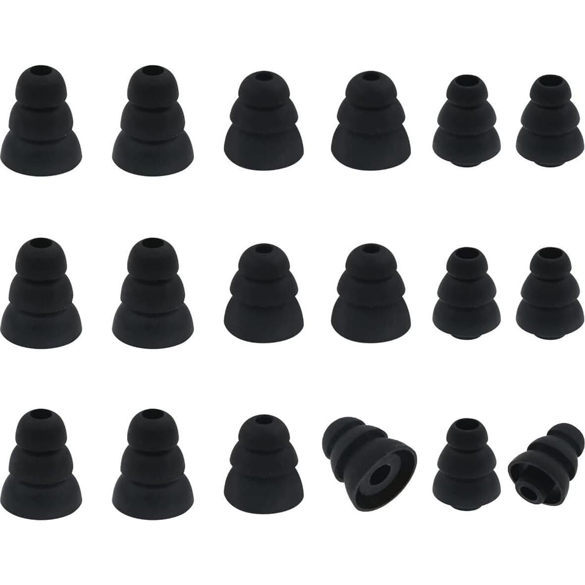 Puntas de oído de gel BLUEWALL para auriculares Senso TOZO Sony - 9 pares