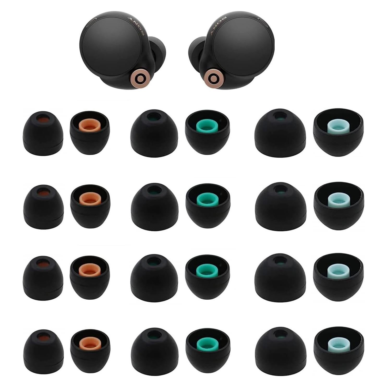 Puntas de oído Sony para auriculares intrauditivos - 12 pares S/M/L