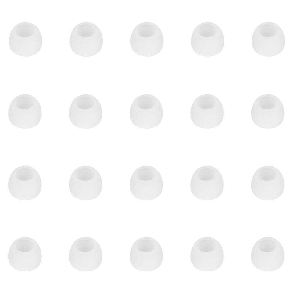 Consejos de Silicona para Auriculares Intrauditivos WKYMY - 10 Pares Blancos
