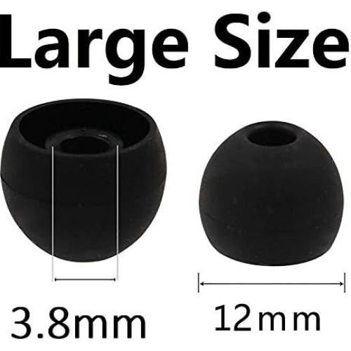 Puntas de Reemplazo BLLQ para Auriculares In-Ear 12PCS