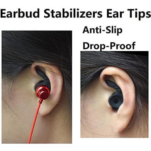 Puntas Antideslizantes JNSA para Auriculares In-Ear 4 Pares