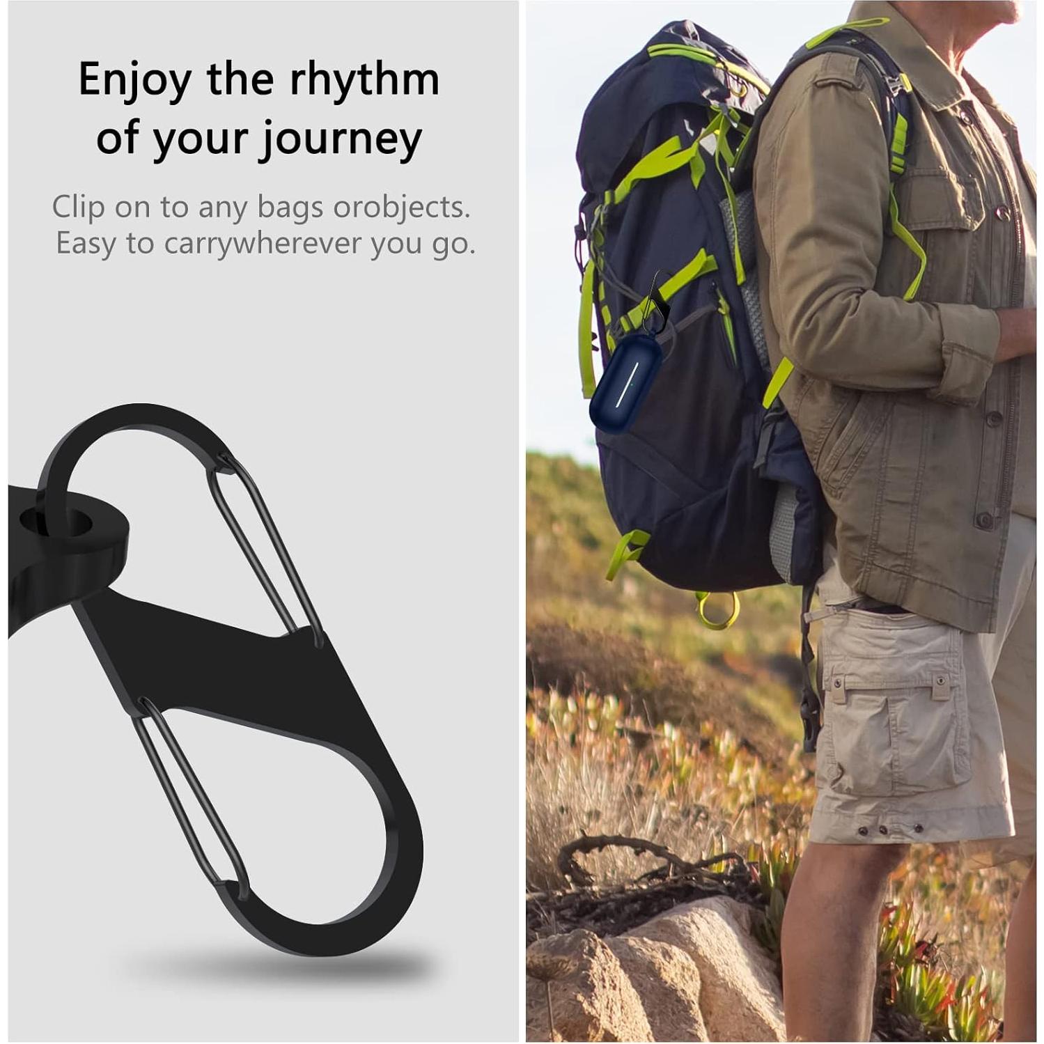 Funda Protectora Silicona LDSXAY para Sony WF-C700N Azul