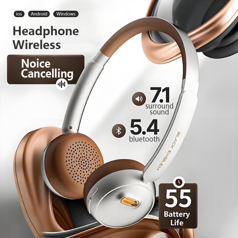 Auriculares Inalámbricos Bluetooth Emblema X3, ANC, 55H, Hi-Fi